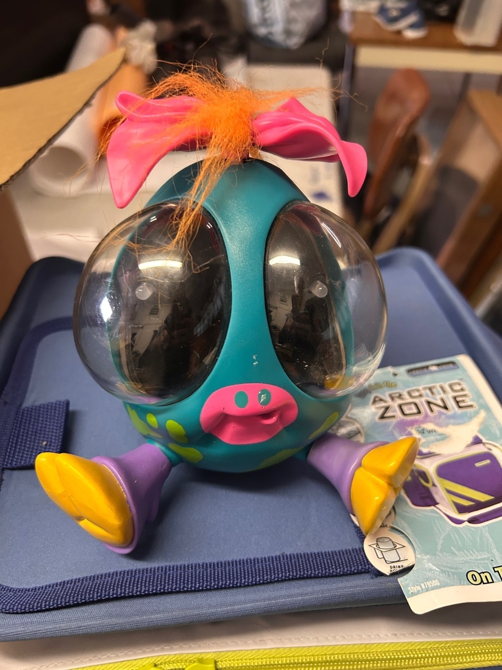 This item is a 1999 Playmates OOglies Interactive Creature